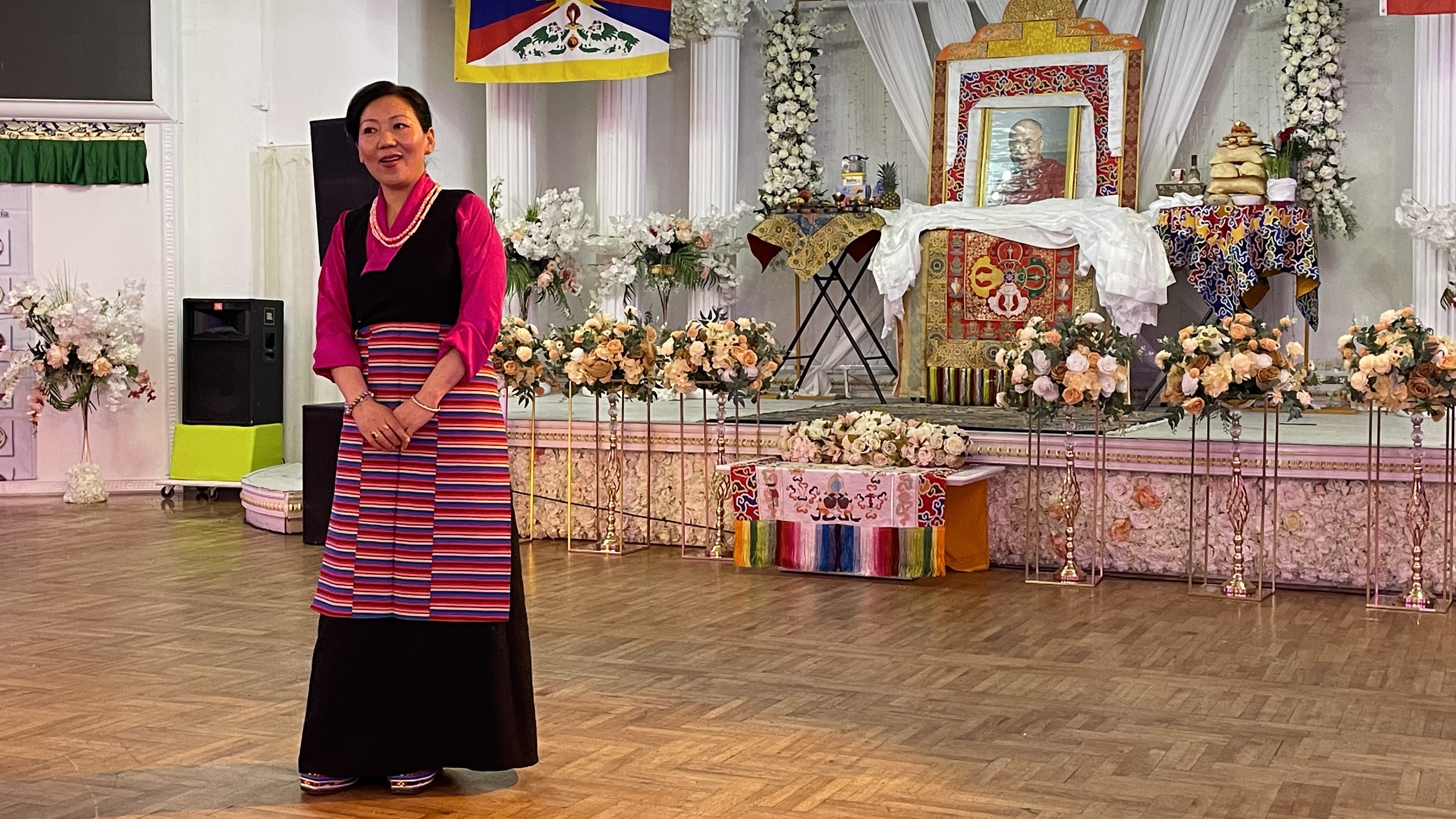 Tibetischer Tanz und Gesang