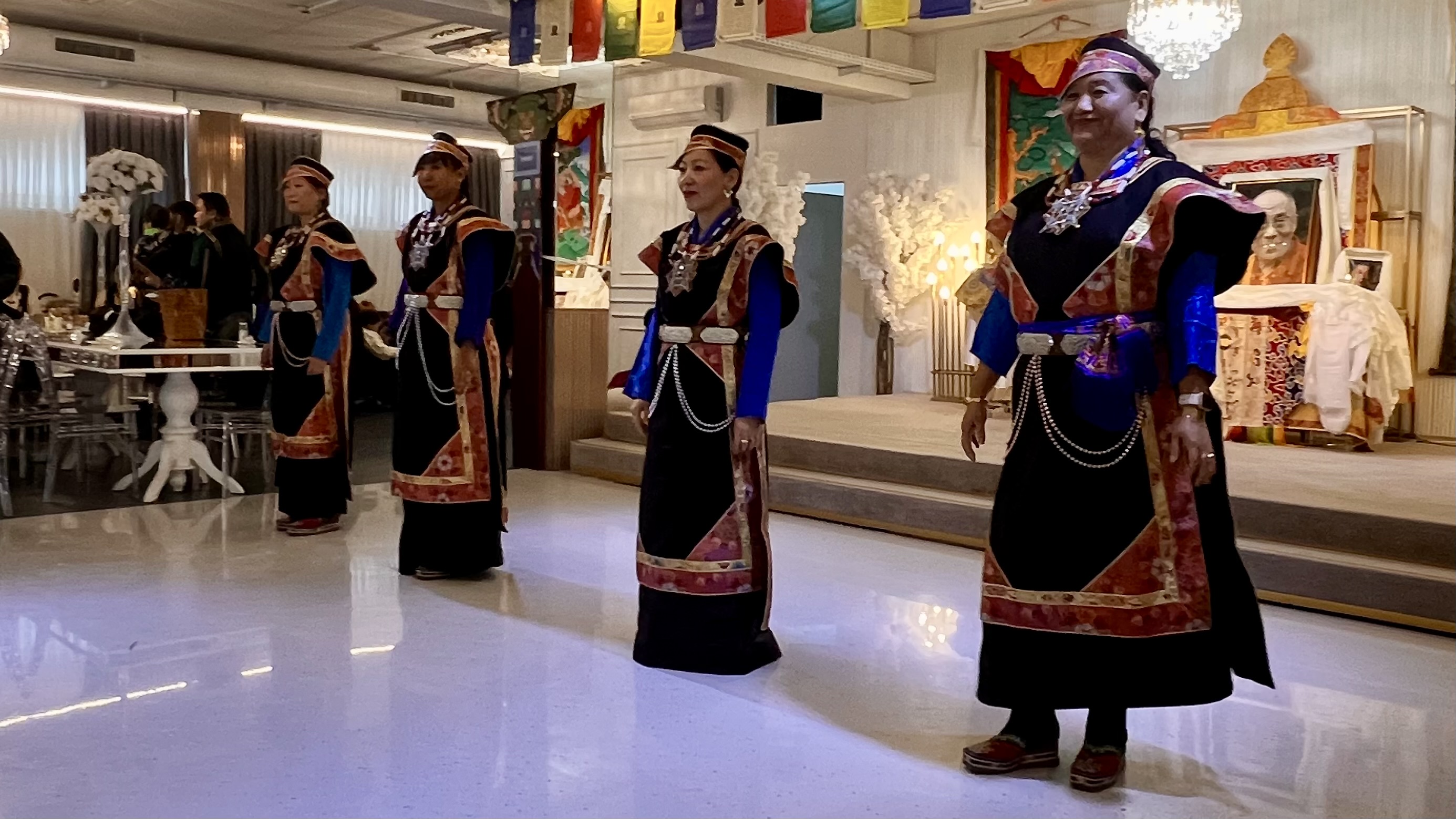 Tibetische Tanzgruppe